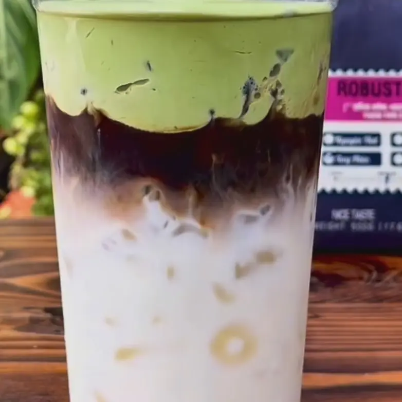 Hình ảnh Bạc Xỉu Kem Matcha