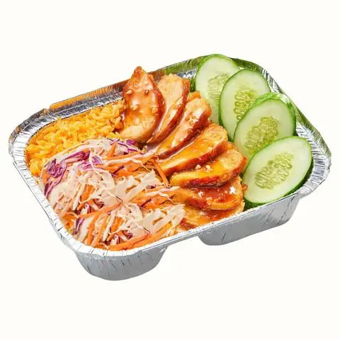 Hình ảnh Cơm gà sốt ngũ vị