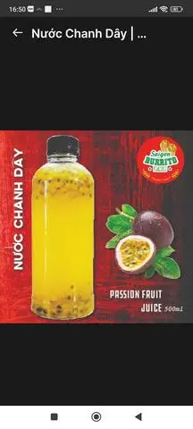 Hình ảnh Nước Chanh Dây | Passion Fruit Juice
