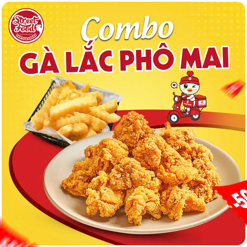 Hình ảnh 8. Combo Gà Viên Lắc Phô Mai 1