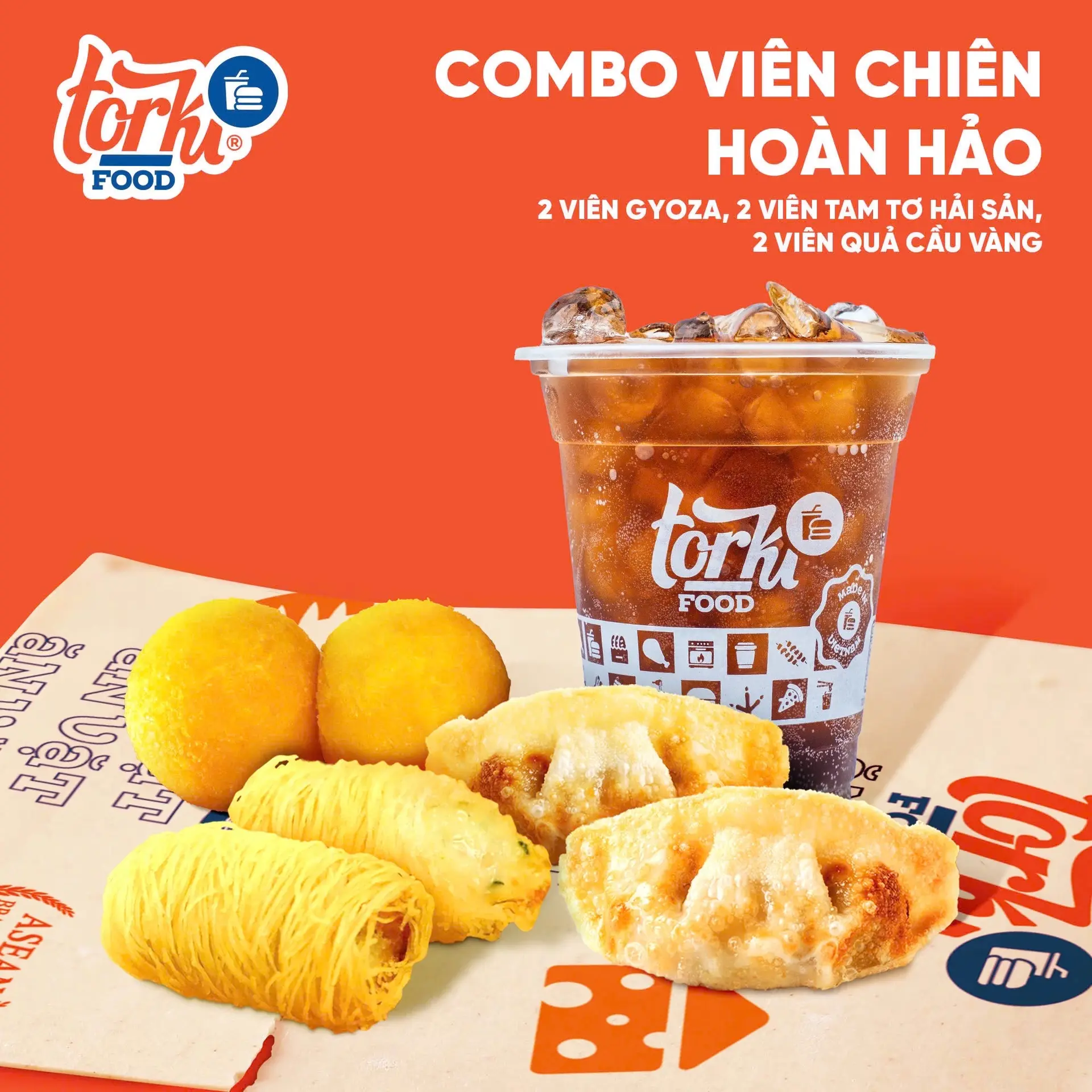 Hình ảnh Combo Viên Chiên Torki Siêu Cuốn