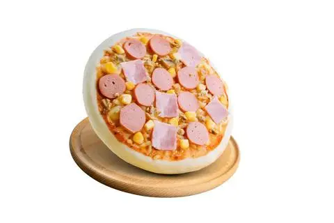 Hình ảnh Pizza xúc xích phô mai