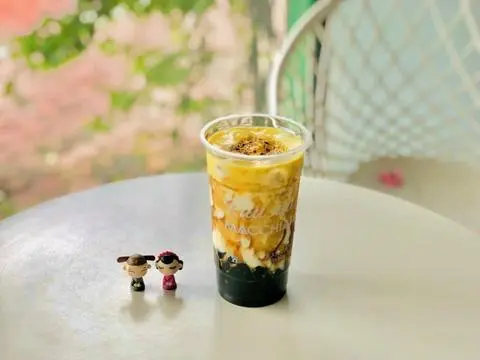 Hình ảnh Sữa tươi trân châu đường đen