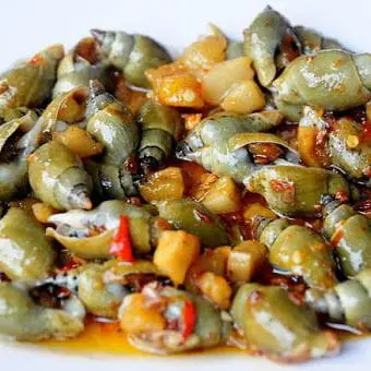 Hình ảnh Ốc cà na xào tóp mỡ