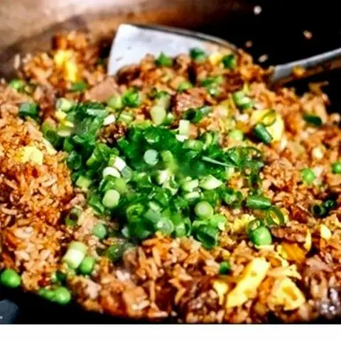 Hình ảnh Yaki beef frie rice - cơm chiên bò sốt yaki