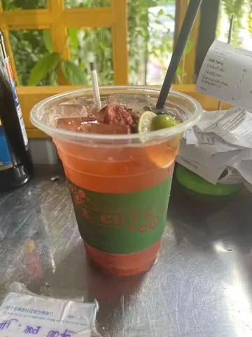 Hình ảnh Trà dâu tươi