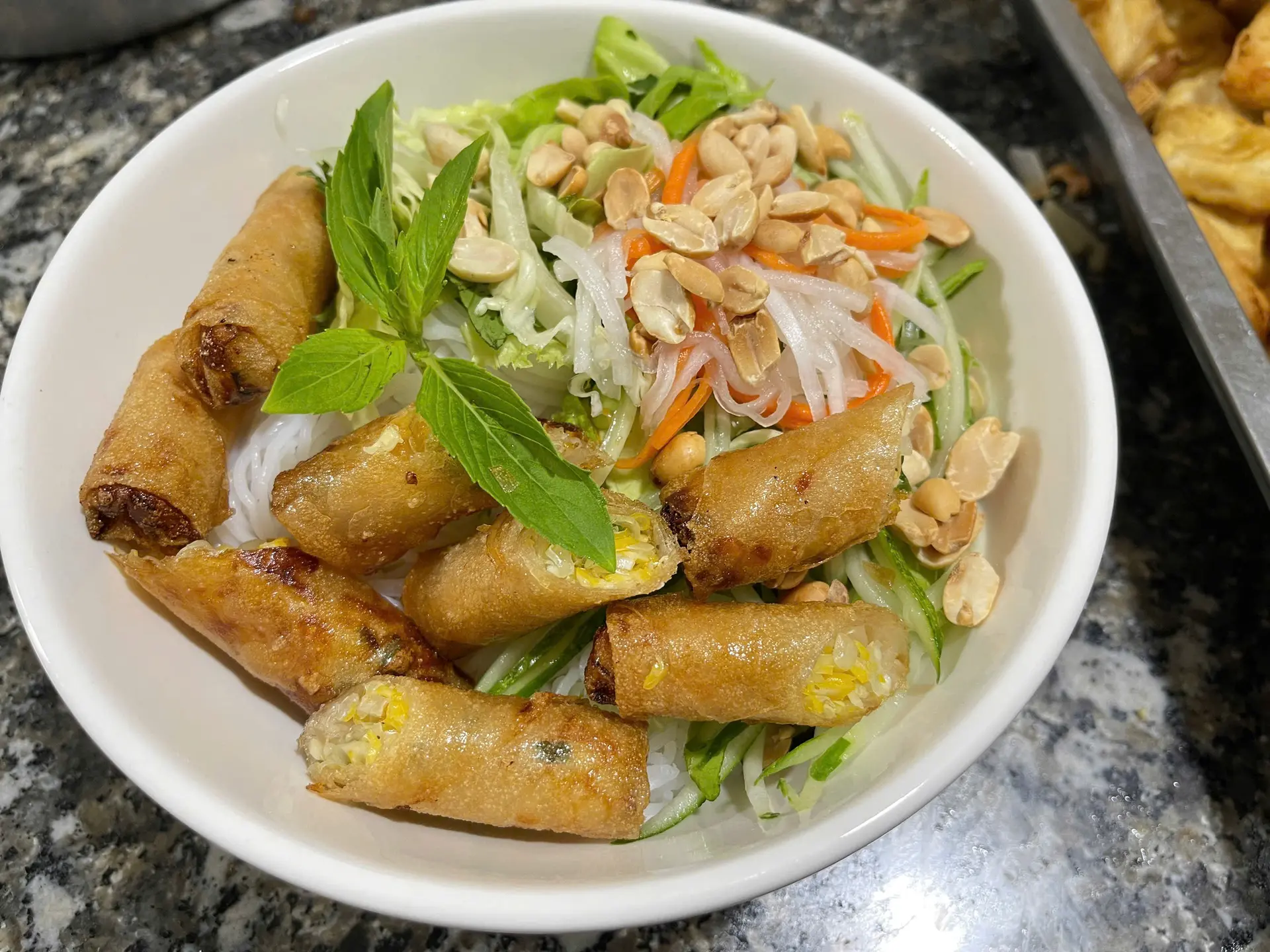 Hình ảnh bún ram bắp 