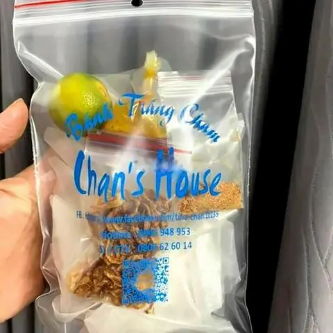 Hình ảnh Bánh tráng dẻo - muối - hành phi - sate