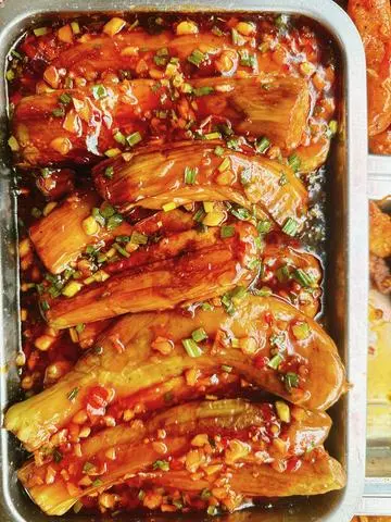 Hình ảnh Cà tím sốt chay