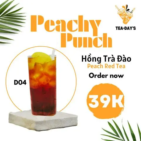 Hình ảnh Hồng Trà Đào