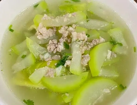 Hình ảnh Canh Bầu nấu Thịt