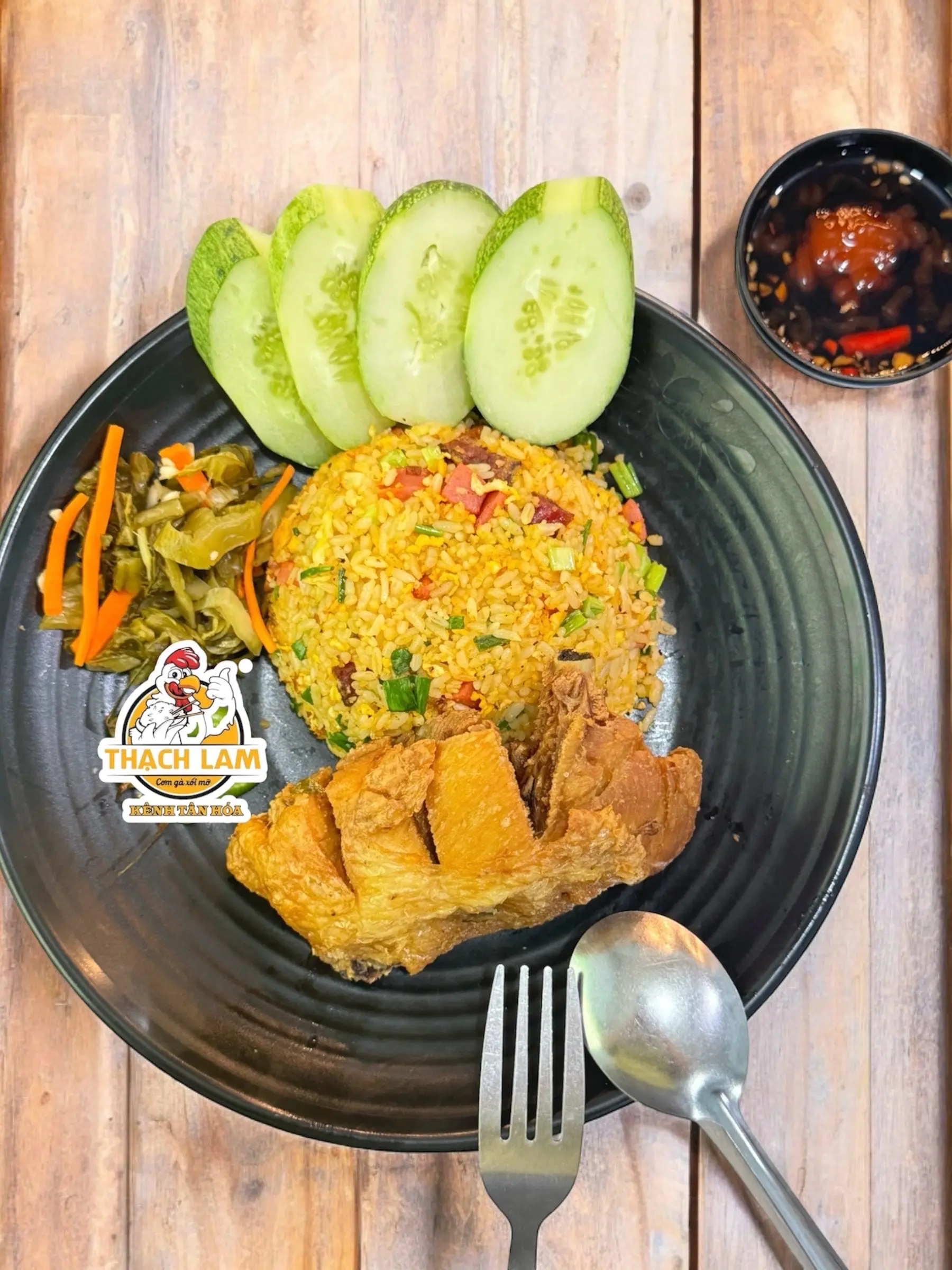 Hình ảnh Cơm Dương Châu - má đùi