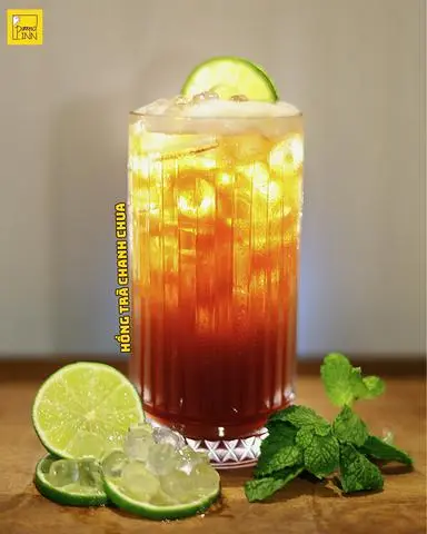 Hình ảnh Hồng Trà Chanh Chua - Black lemon tea