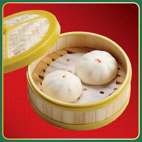 Hình ảnh (Set 2 cái)Bánh bao xá xíu