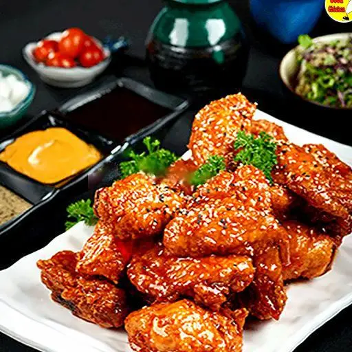 Hình ảnh Gà sốt mật ong HQ 3 miếng