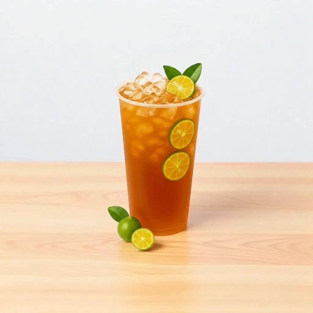 Hình ảnh Hồng trà tắc