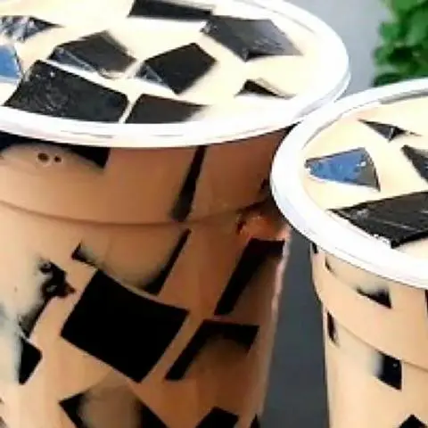 Hình ảnh Hồng trà sữa sương sáo