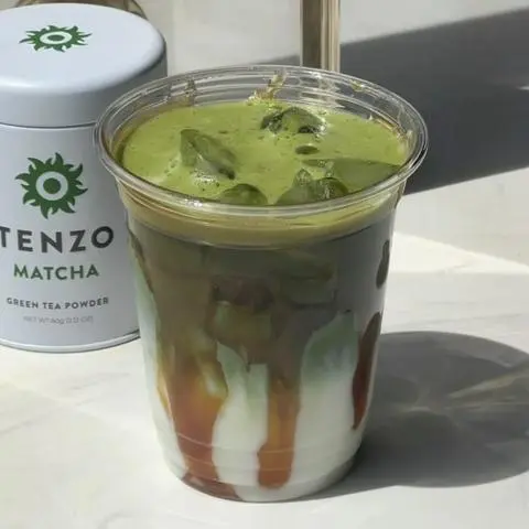 Hình ảnh Caramel matcha latte