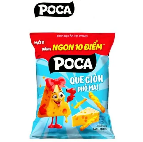 Hình ảnh Bánh Poca Que Giòn Phô Mai 30g