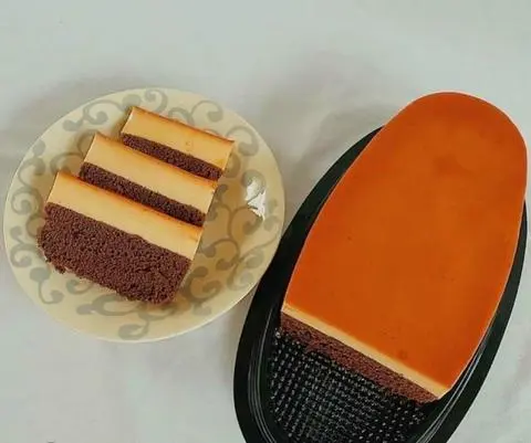 Hình ảnh bánh flan gato size nhỏ 