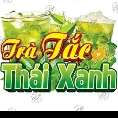 Hình ảnh Trà Tắc Thái Xanh + Thạch Cá Heo 