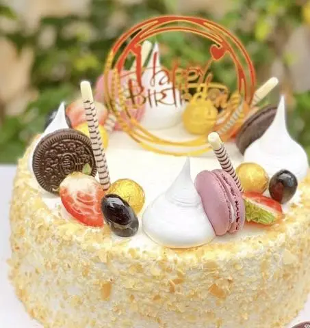 Hình ảnh bánh kem bắp phô-mai 