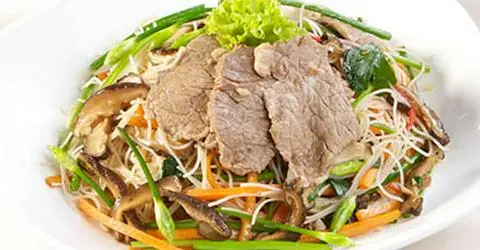 Hình ảnh Bún Gạo Xào Thịt Bò