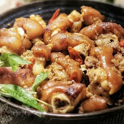 Hình ảnh Cơm Giò Heo giả cầy (miền Tây)