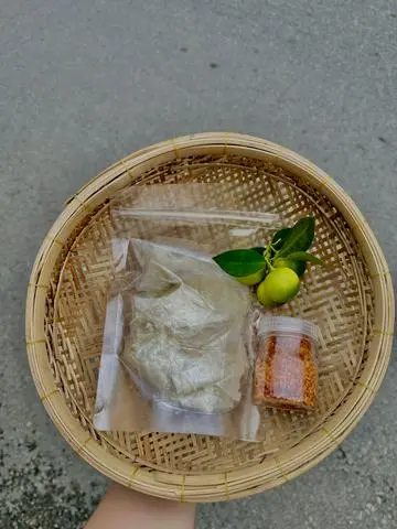 Hình ảnh Set chấm chấm muối bò
