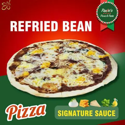 Hình ảnh Pizza Sốt Đậu Nghiền | Refried Bean Pizza