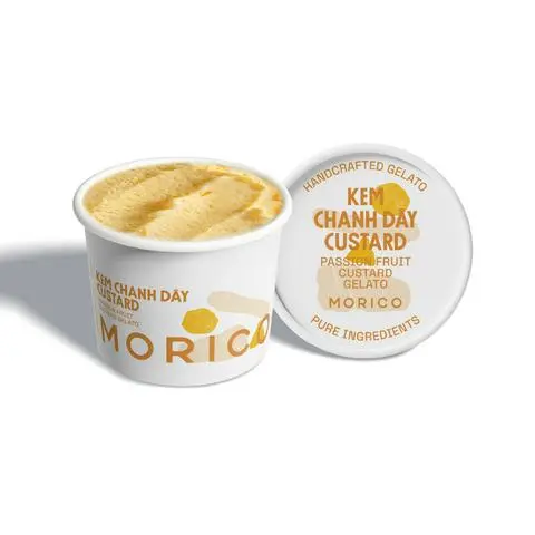 Hình ảnh Passionfruit custard gelato