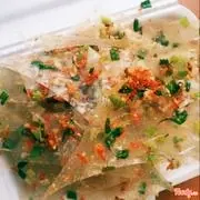 Hình ảnh Bánh tráng mỡ hành trộn sẵn- 1 phần