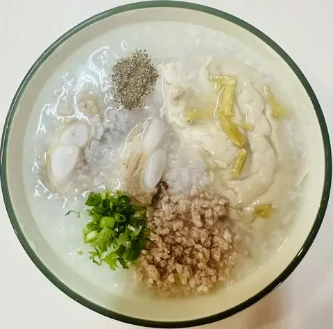 Hình ảnh Cháo sườn óc heo