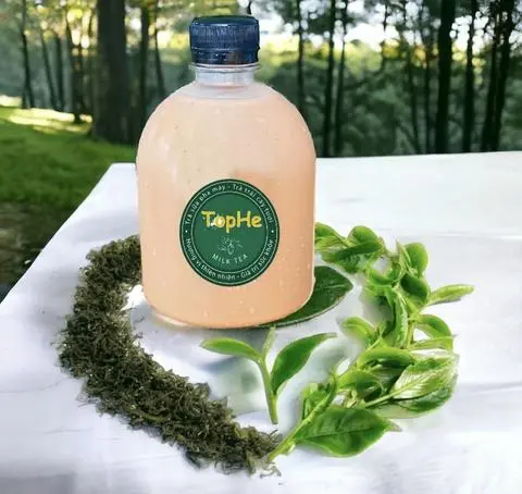 Hình ảnh TRÀ SỮA NGUYÊN LÁ 500ML