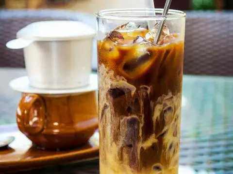 Hình ảnh cà phê sữa đá