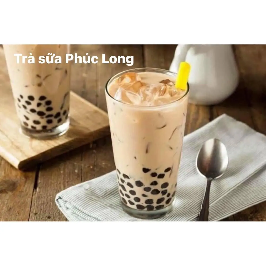 Hình ảnh Trà sữa Phúc Long full topping 