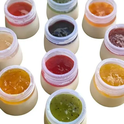 Hình ảnh Pana cotta dưa lưới