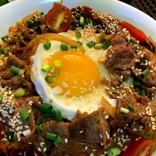 Hình ảnh Cơm chiên kim chi bò