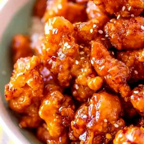 Hình ảnh Garlic chicken ball - gà viên sốt tương tỏi