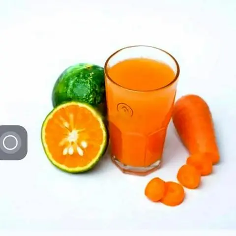 Hình ảnh Nước ép cam - cà rốt