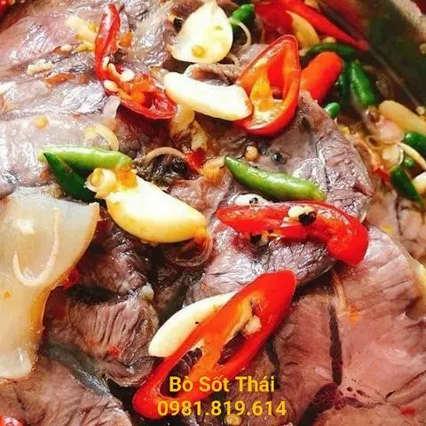 Hình ảnh Bắp Bò Sốt Thái
