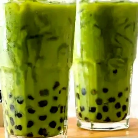 Hình ảnh Trà sữa thái xanh