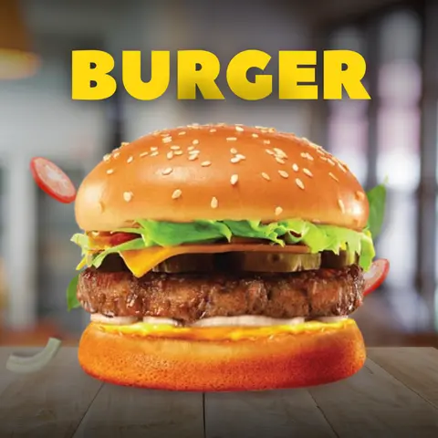 Hình ảnh Burger Bò phô mai 