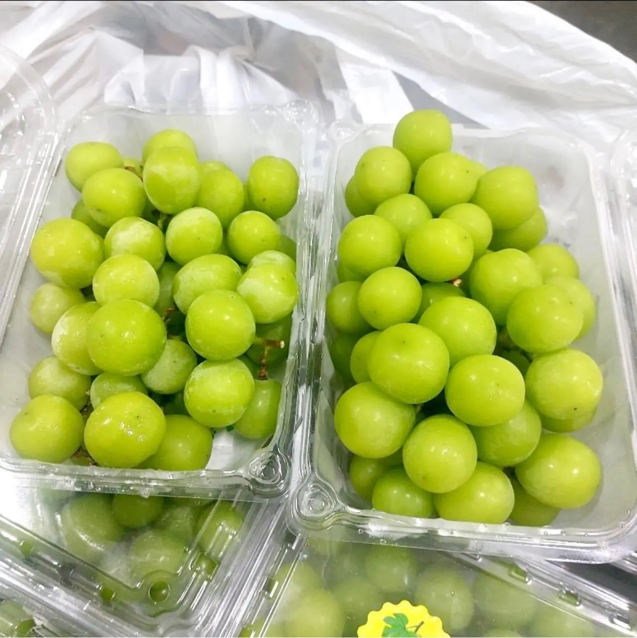 Hình ảnh Nho xanh mẫu đơn hộp 500G