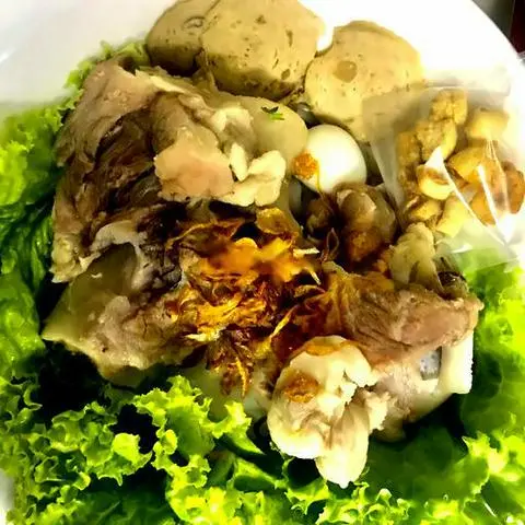 Hình ảnh Bánh canh xí quách tóp mỡ