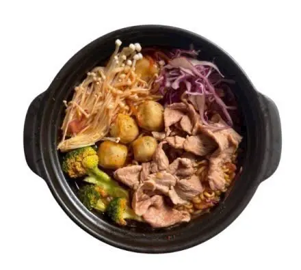 Hình ảnh Mì cay bò, cá viên