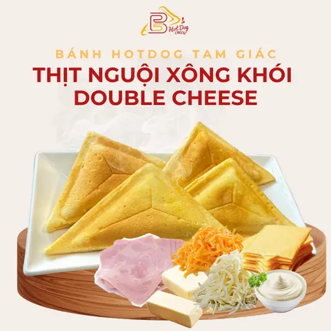 Hình ảnh Thịt Nguội Xông Khói Double Cheese