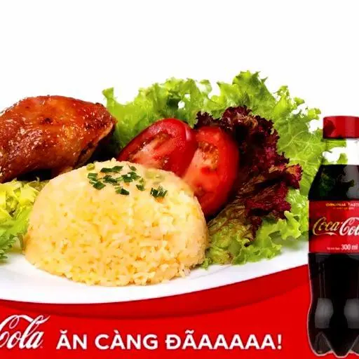 Hình ảnh Cơm Gà +cocacola 