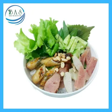 Hình ảnh Bún chả giò - nem chua - chả lụa mini