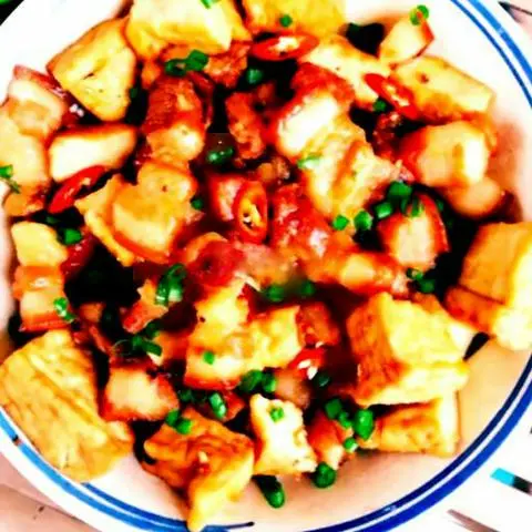 Hình ảnh Cơm thịt kho đậu hũ